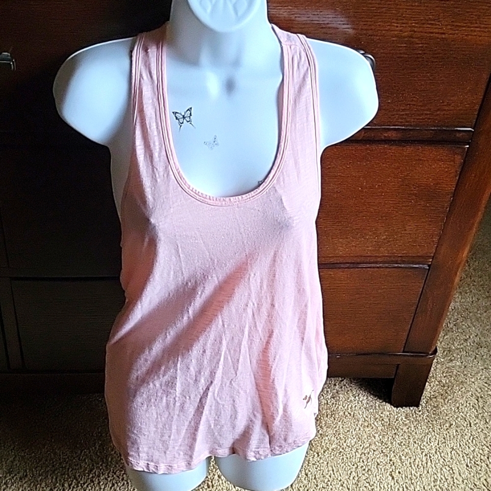 Medium PINK pink twist back tank